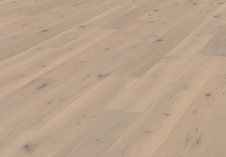 Parkett-Boston-Landhausdiele-Eiche-Astig-52LHMCLS15-EI70-Detailbild Landhausdiele Eiche Parkett Mannheim Astig gebürstet geräuchert weiß matt versiegelt