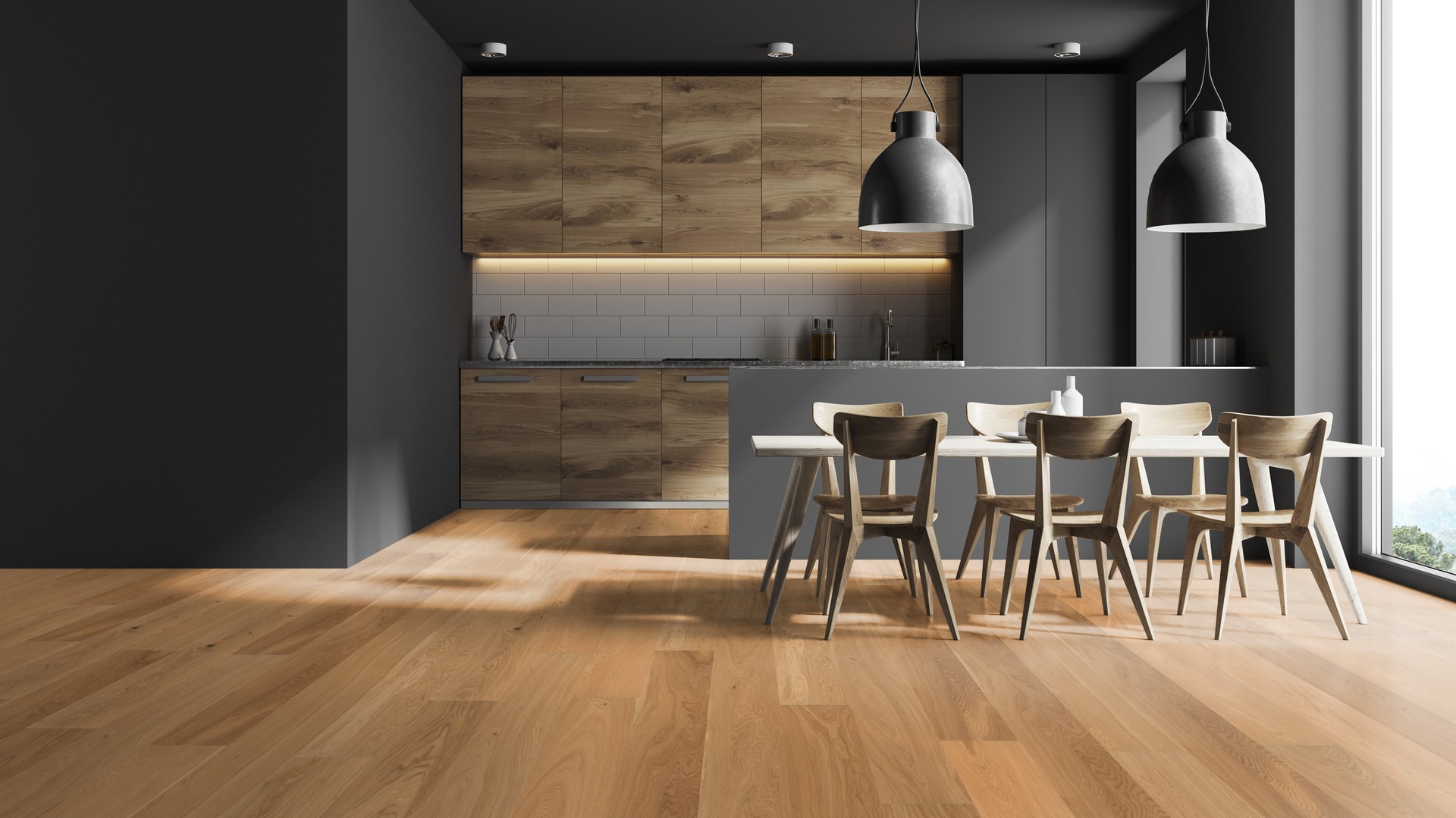 Landhausdiele Boston Eiche leicht astig gebürstet geölt Landhausdiele Boston Eiche leicht astig gebürstet geölt