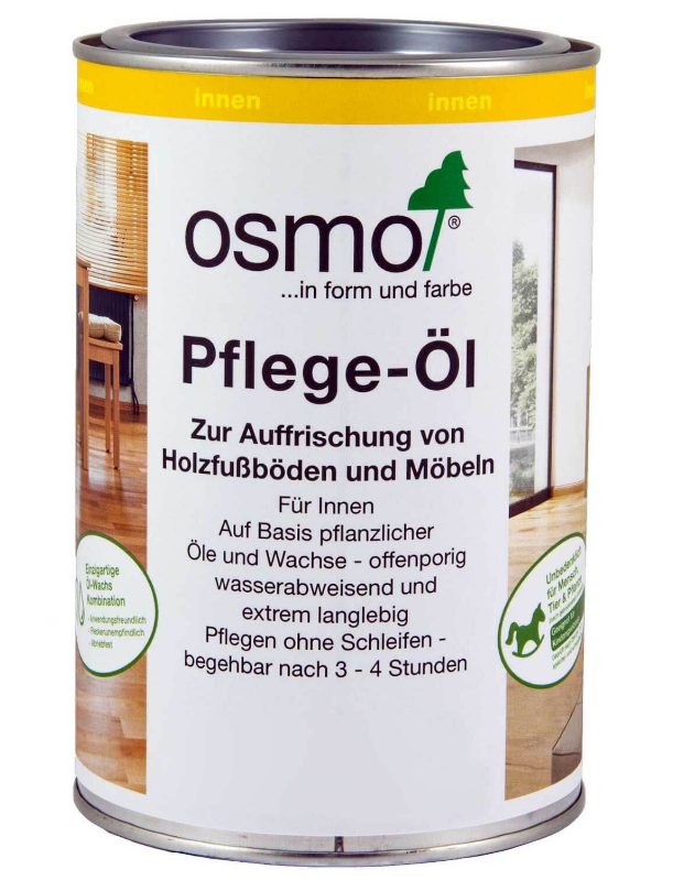 Osmo Pflege-Öl farblos halbmatt anti Rutsch 1,0 Ltr.