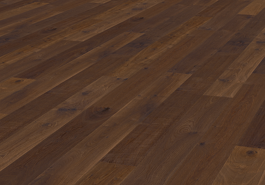 Parkett-Boston-Landhausdiele-Eiche-S-Darkbrown-Astig-51LHGCL10-EI50-Detailbild Landhausdiele Eiche Schmaldiele Chemnitz Darkbrown Astig handgehobelt dunkel geräuchert geölt
